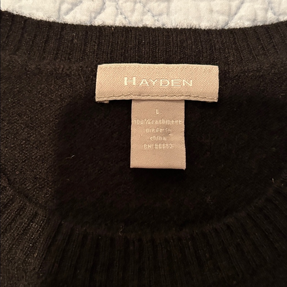 HAYDEN CASHMERE SWEATER L - Picture 4 of 5